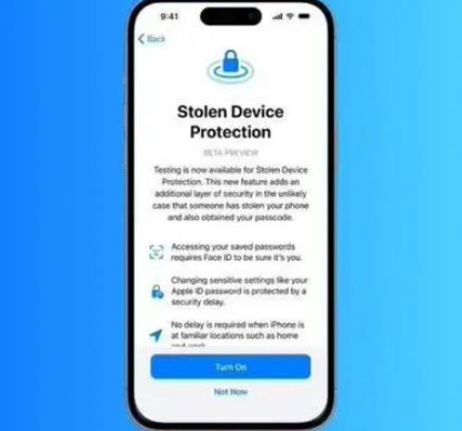二道江苹果授权维修店分享被盗设备保护功能开启方法 