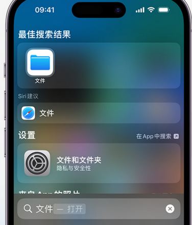 二道江apple维修中心分享iPhone文件应用中存储和找到下载文件 