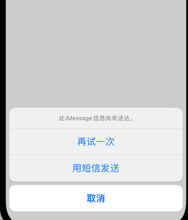 二道江apple维修iPhone上无法正常发送iMessage信息