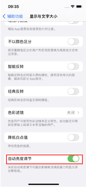 二道江苹果15维修店分享iPhone 15 Pro系列屏幕亮度 