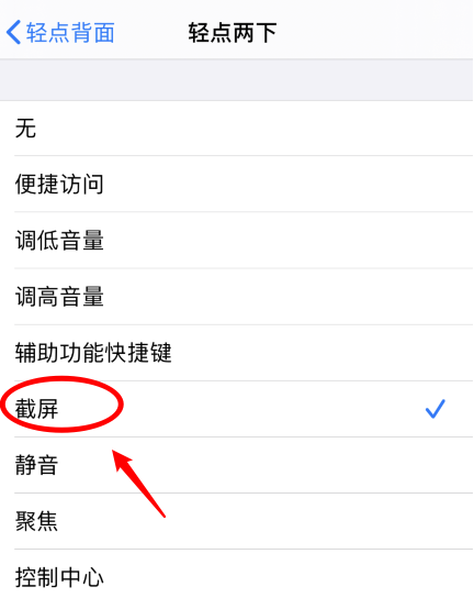 二道江苹果手机维修分享iPhone12如何启用双击截屏 